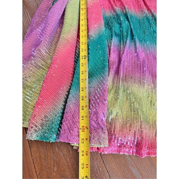 NWT CELIA B Almandine Midi Skirt in Sequins Size Large - Picture 3 of 10